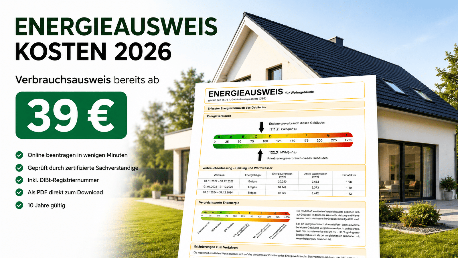Energieausweis Kosten 2026