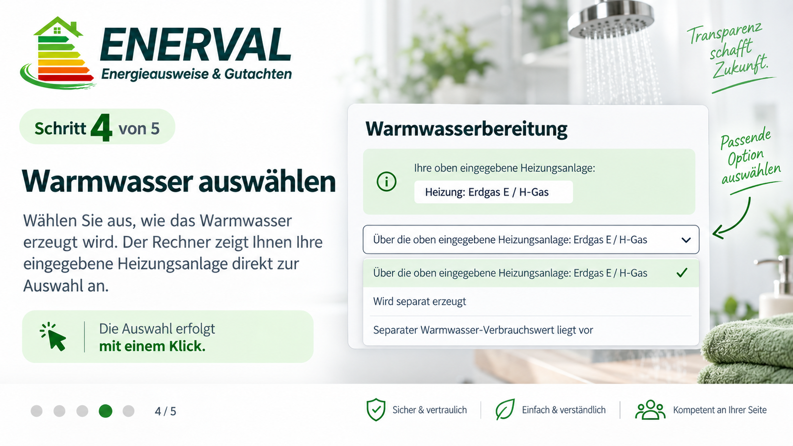 So erstellen wir Ihren Verbrauchsausweis - Step4